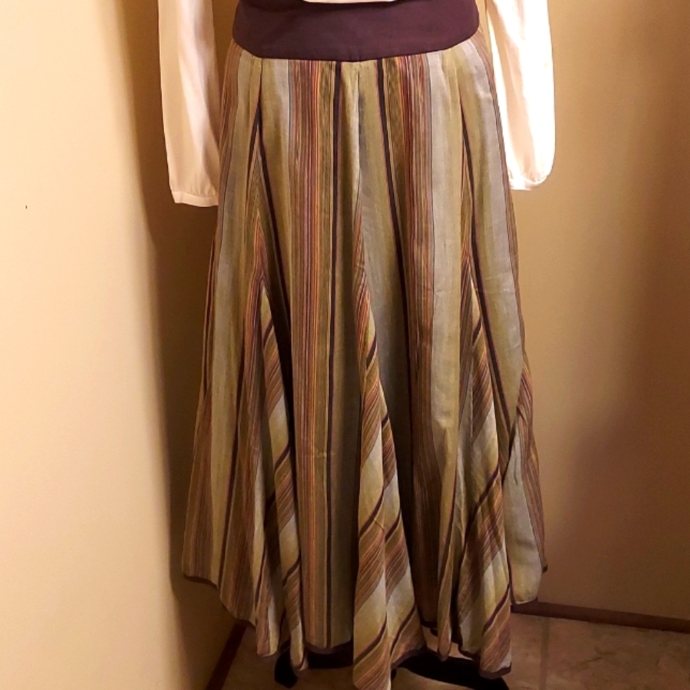 Striped maxi skirt by Grace Elements